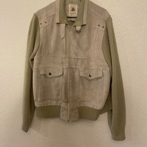 Vintage Caribou Bay Genuine Leather Tan Jacket